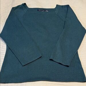 Teal Long Sleeve Sweater